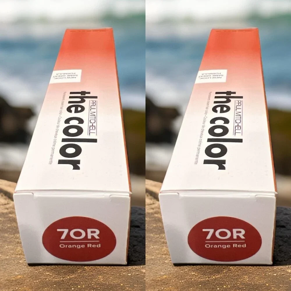 Paul Mitchell The Color 7RO Orange Red 3 oz._2 units